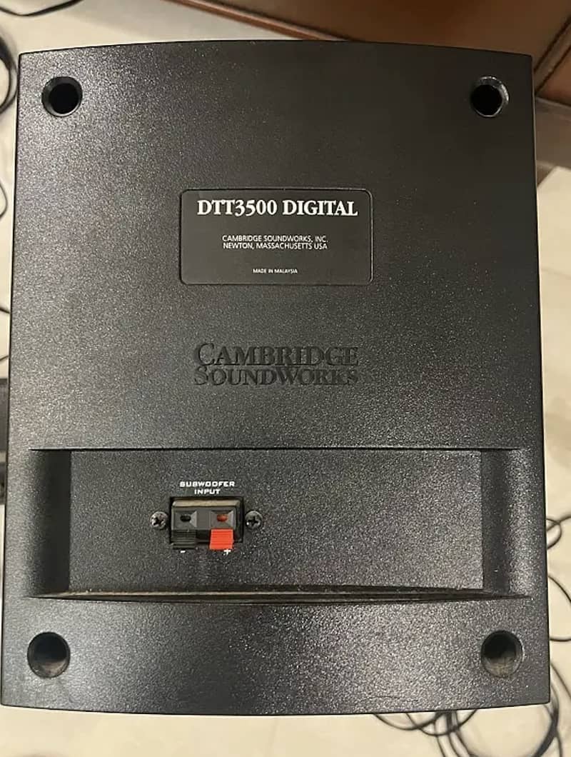 Cambridge Soundworks DTT3500 Digital Speakers and Subwoofer for sale 3