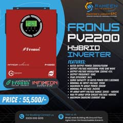 FRONUS Solar Inverter – 2000W | Pure Sine Wave | Best Price In Karachi