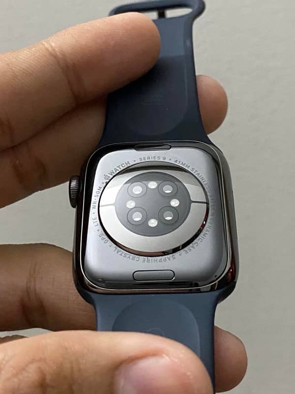 Apple Watch series 9 | GPS+LTE | Stainless Stee 3