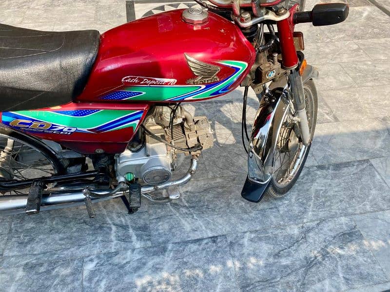 honda cd 70 condition 10 by 10 4