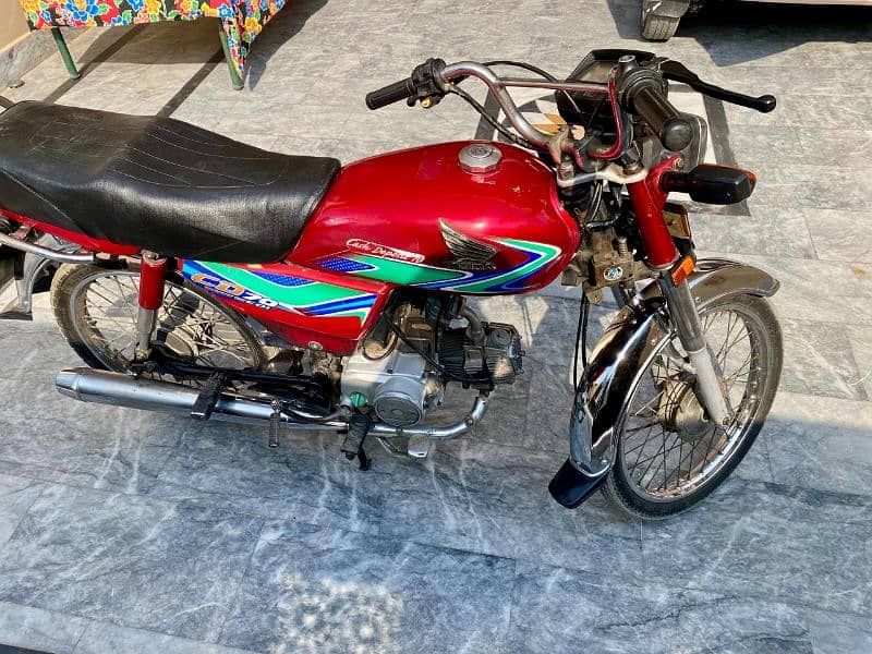 honda cd 70 condition 10 by 10 7