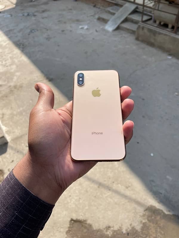 iphone xs golden 1