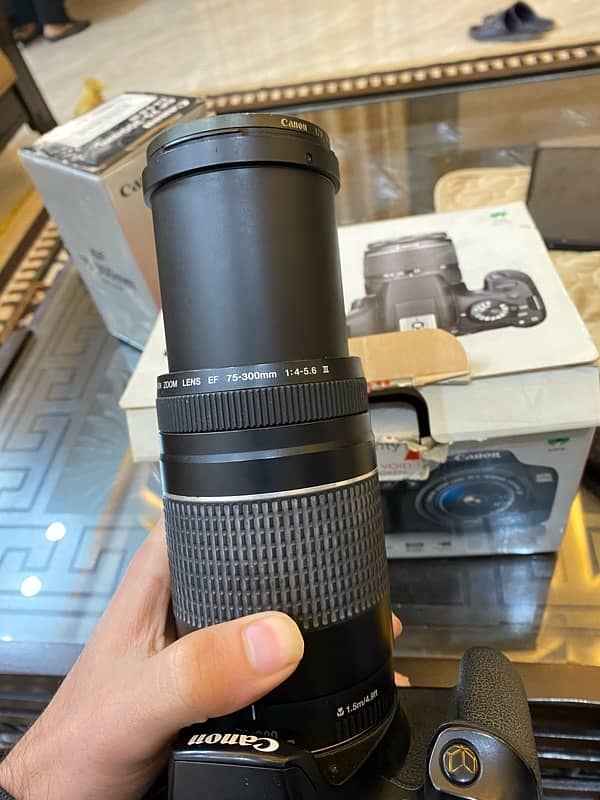 Canon DSLR 1300D with 75-300mm Lens 2