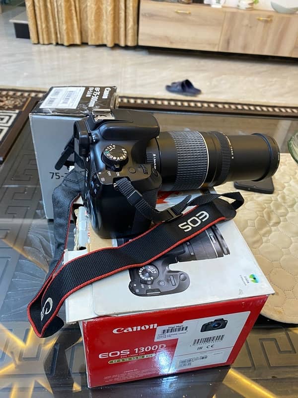 Canon DSLR 1300D with 75-300mm Lens 4