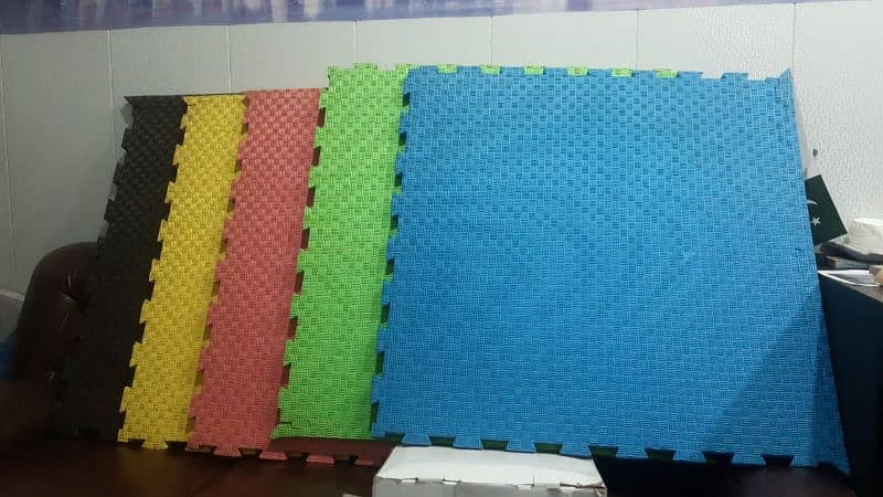 gym flooring mats floor mat interlocking rubber tile Eva foam pvc lock 1