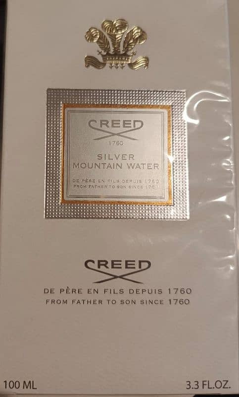 Creed Silver Mountain ,Byredo Orignal  for sale at Reasonable price 0