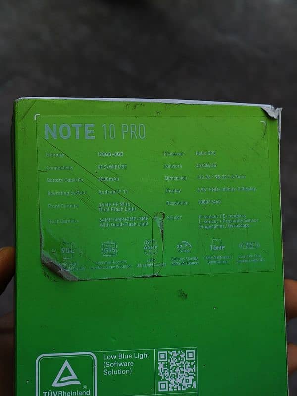 Infinix Note 10 Pro 8/128 With Box Urgent Sale Only No Exchange 10