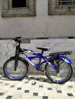 cycle in blue colour