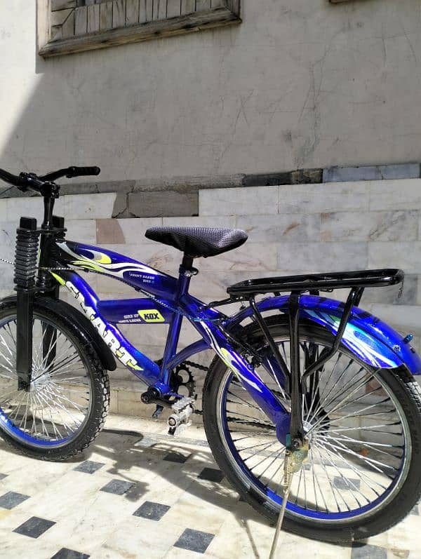 cycle in blue colour 4