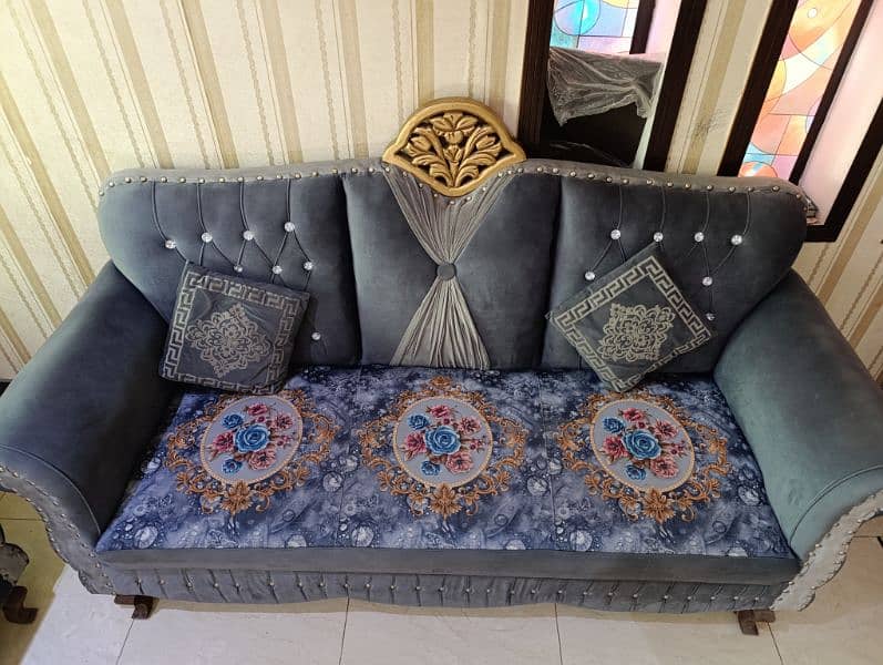 5 Seater Sofa with Table 2