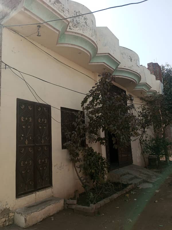 6 Marla House Single Story for Sale in College Road Shah Khalid Town 1