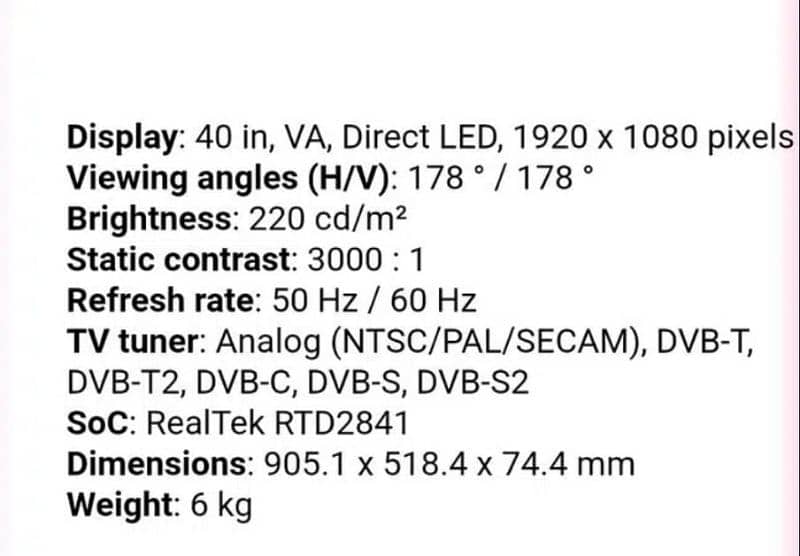 Led Tcl 3