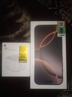 Iphone 16 Pro 128gb Desert Titanium brand new PTA Approved