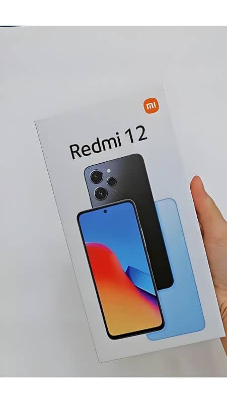 Redmi 12 Sky Blue  8Gb + 8Gb Ram 128Gb Storage 7