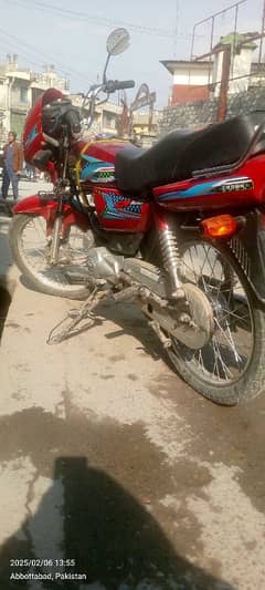 Crown 100cc bike 2025model applied for. running completed