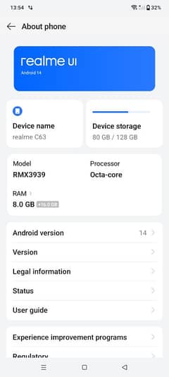 realme c63