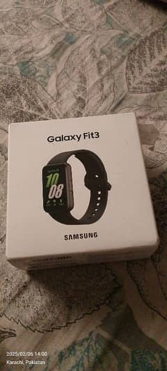 galaxy fit 3 band original Samsung box pack