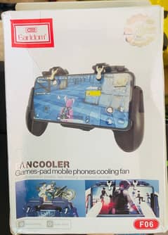 Fan cooler gamepad for mobile phones