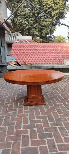 **FOR SALE: Solid Wooden Dining Table (No Chairs)**