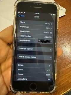 Iphone SE 2020. PTA Approved 128GB