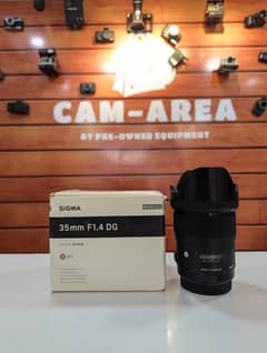 Sigma 35mm F1.4 DG HSM For Canon, Good Condition, Sigma Lens For Canon