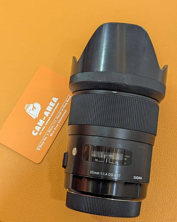 Sigma 35mm F1.4 DG HSM For Canon, Good Condition, Sigma Lens For Canon 1