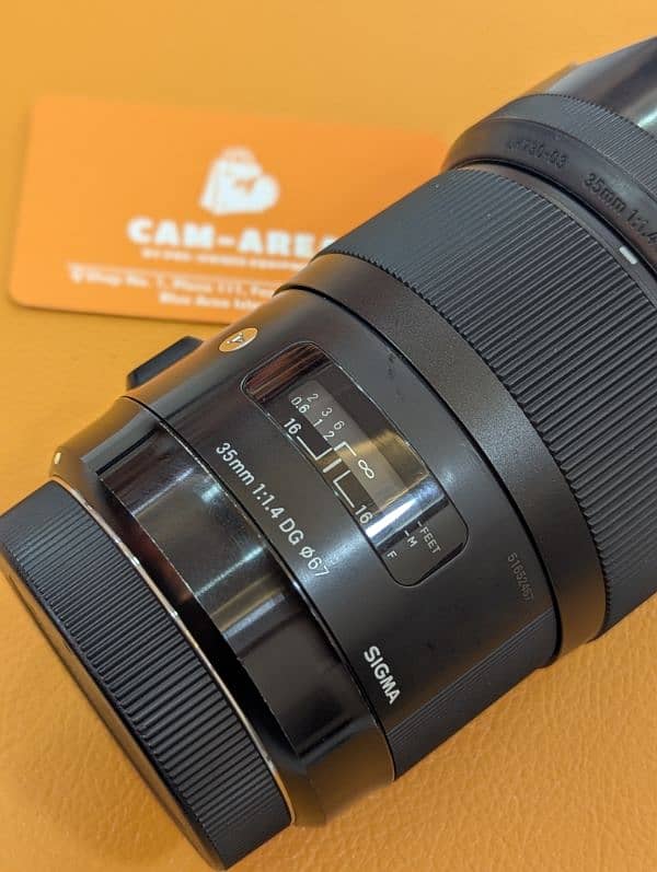 Sigma 35mm F1.4 DG HSM For Canon, Good Condition, Sigma Lens For Canon 2