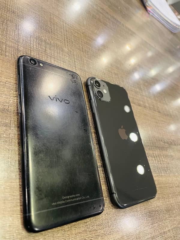 Iphone 11 and Vivo Y57 2