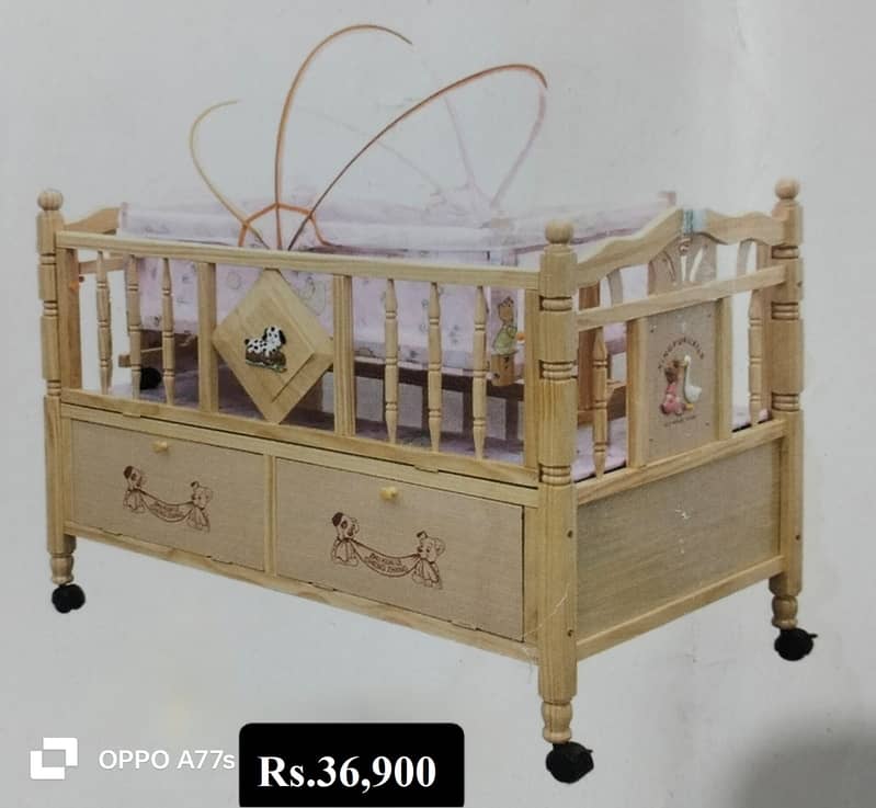 Baby cot | wooden cot | kids bed | kids crib coat | 0337-0337555 6