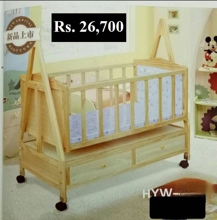 Baby cot | wooden cot | kids bed | kids crib coat | 0337-0337555 9