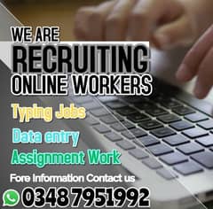 online jobs/full time/part time/simple typing jobs for boys and girls