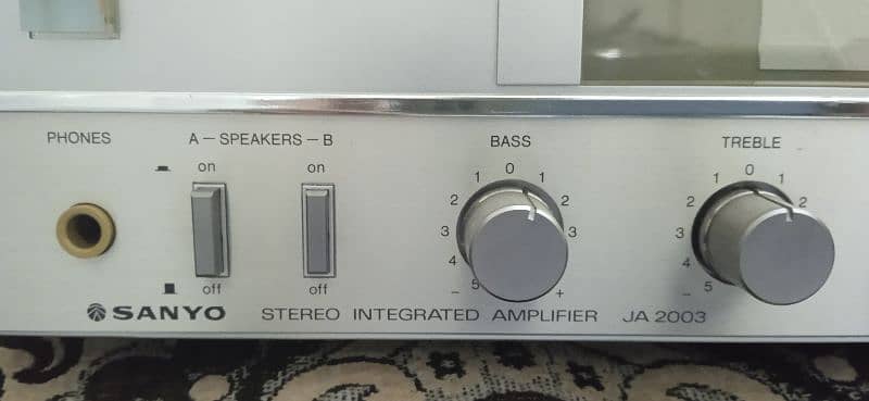 SANYO stereo integrated amplifier 6