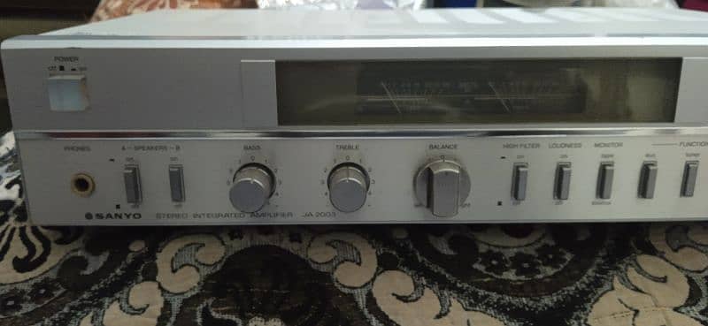 SANYO stereo integrated amplifier 11