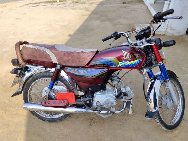 Honda CD 70 2021 model 1