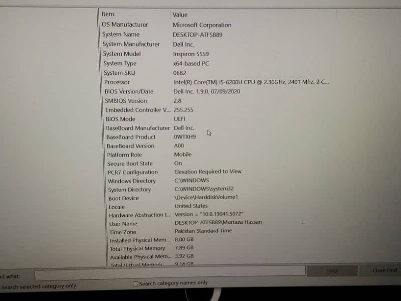 Dell Inspiron 5559 in best condition for sale 3