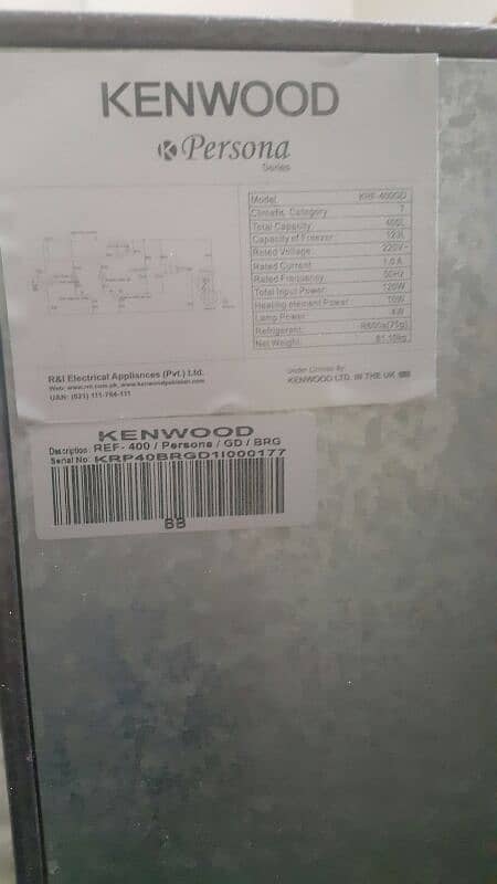 KENWOOD PERSONA SERIES 4