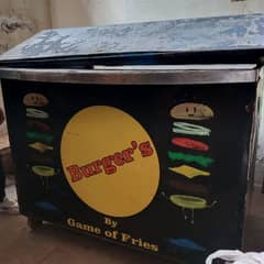 grill burger counter for sale