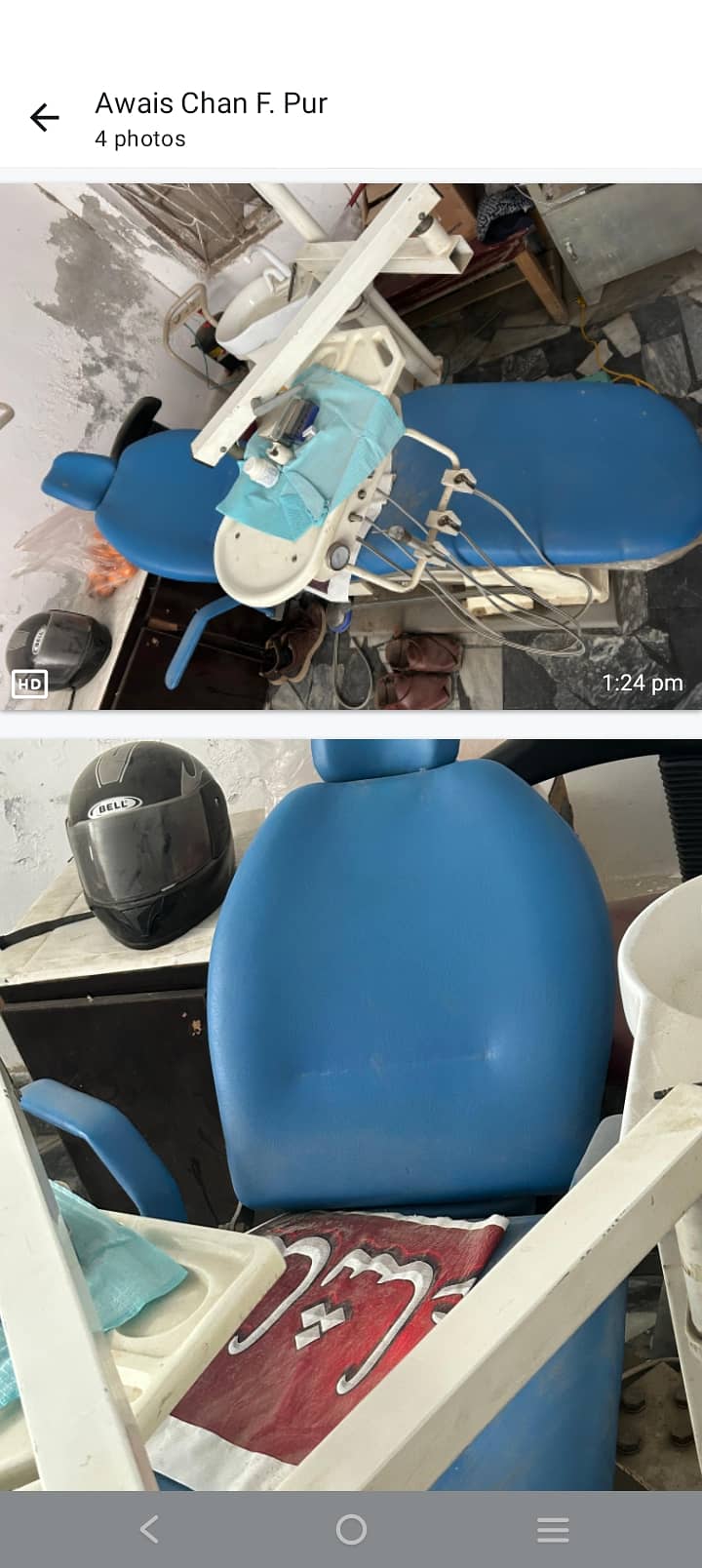 Dental chair with clinic set up for urgent sale 0