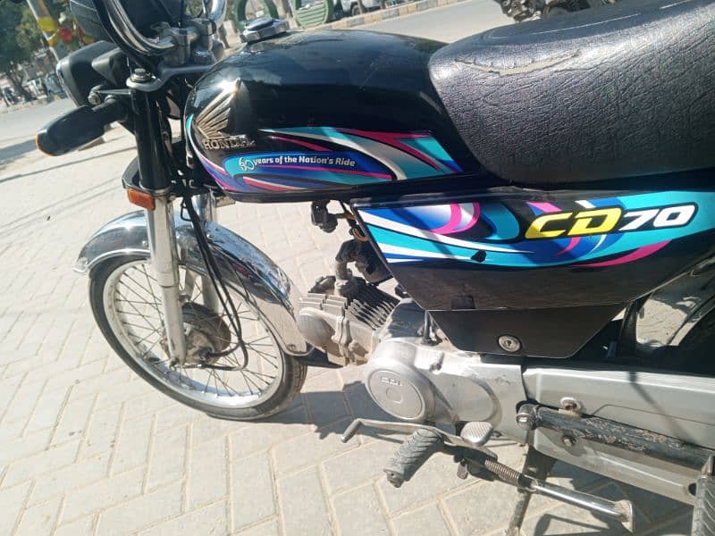 Honda CD 70 2024 Karachi number 1