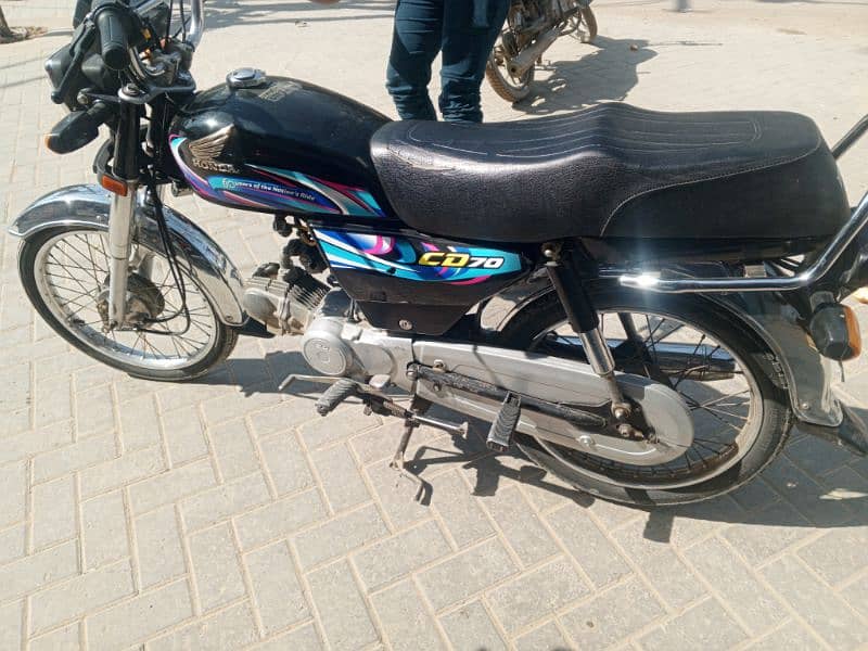 Honda CD 70 2024 Karachi number 3