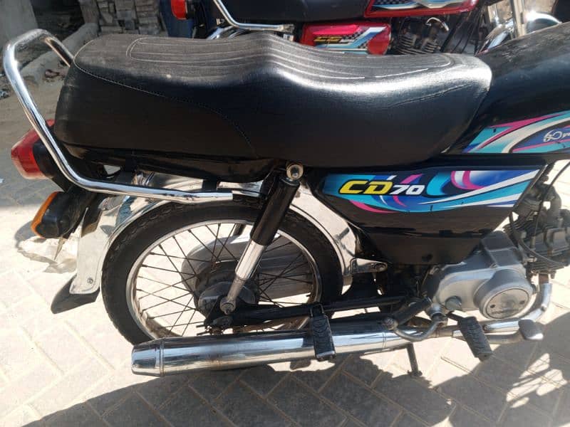 Honda CD 70 2024 Karachi number 4