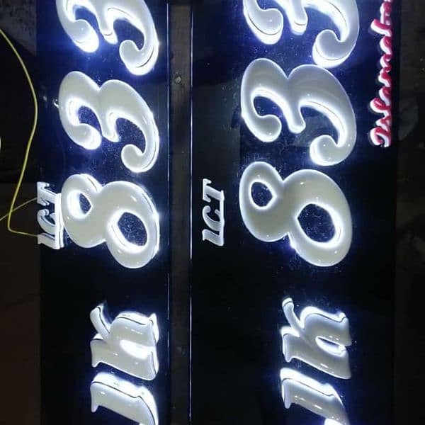 Costomize LED Lights Bikes And Cars Number Plates In Reasonable Price 0