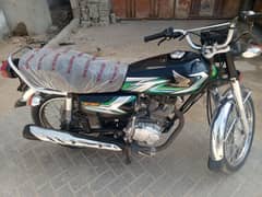 Honda CG 125 2023 Karachi number