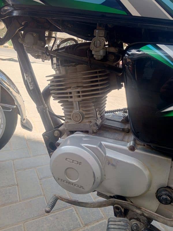 Honda CG 125 2023 Karachi number 3