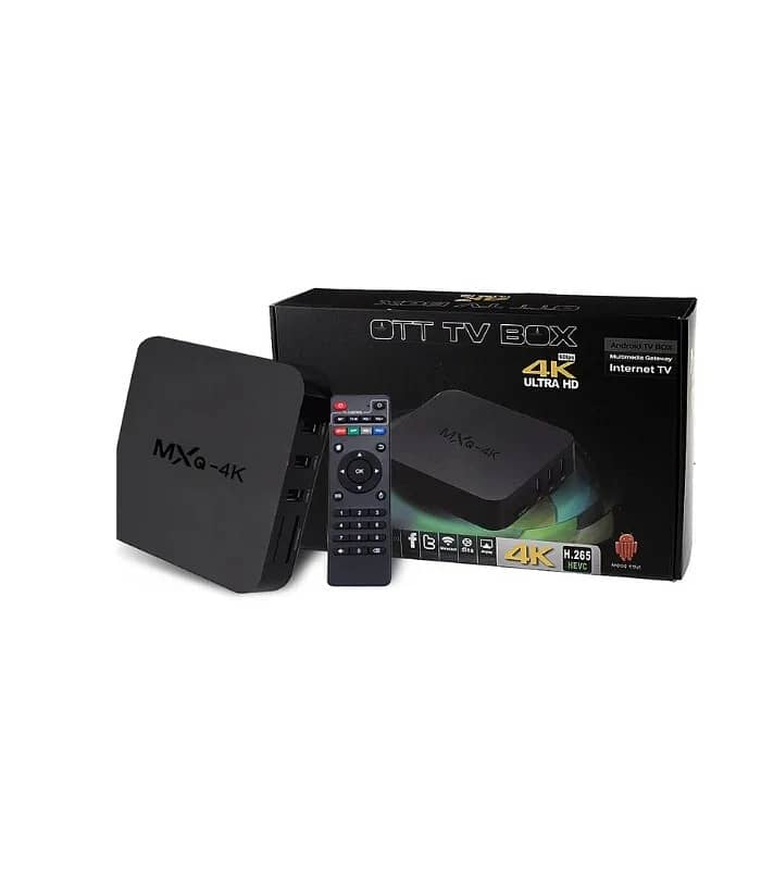 SMART BOX MXQ 4K QUAD CORE 1GB+8GB 1