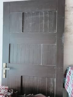 Wood Door With Lock