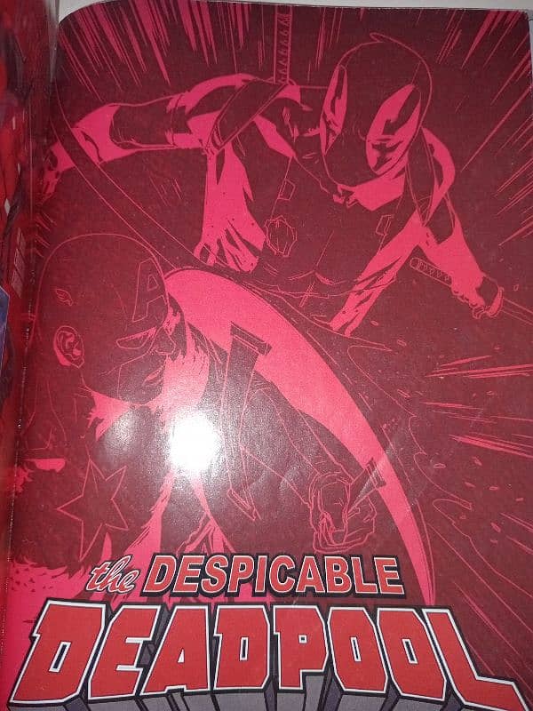 THE DESPICIBLE DEADPOOL BUCKET LIST COMIC ORIGINAL 5