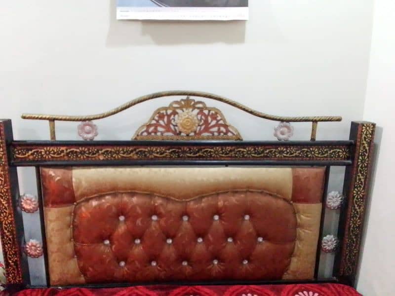 Iron Bed with matrass 3