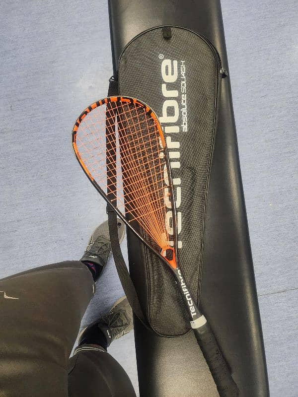 TecniFibre Dynergy 125 Squash Racket Original 0