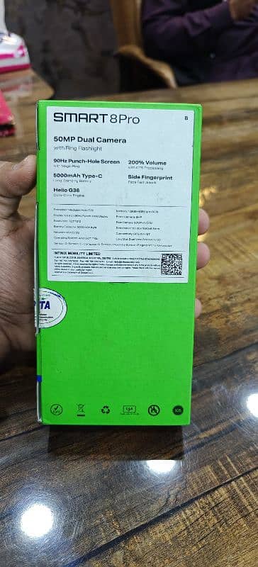 Infinix smart 8 pro 6